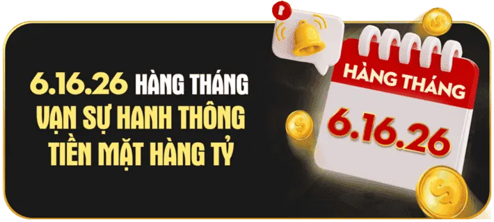 Hình ảnh khuyến mãi nạp lại hàng tuần cho game Nổ Hũ